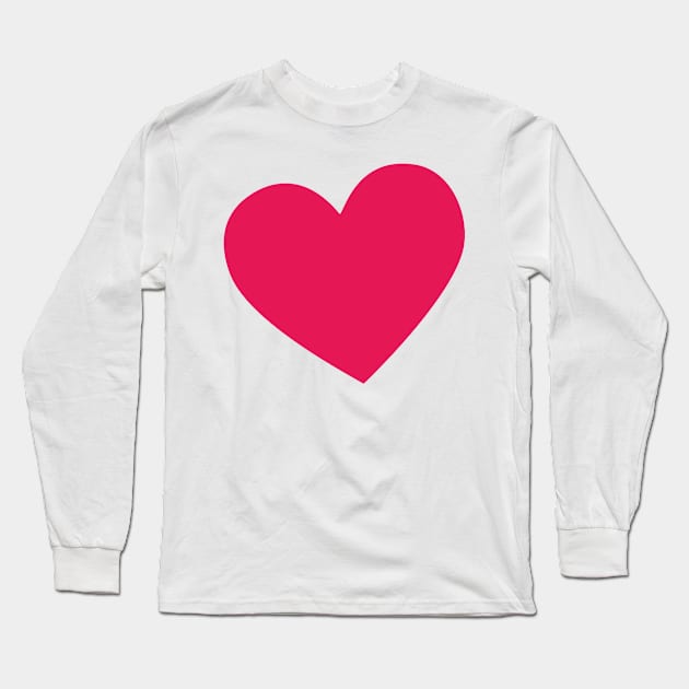 Love Pink Long Sleeve T-Shirt by Wanda City